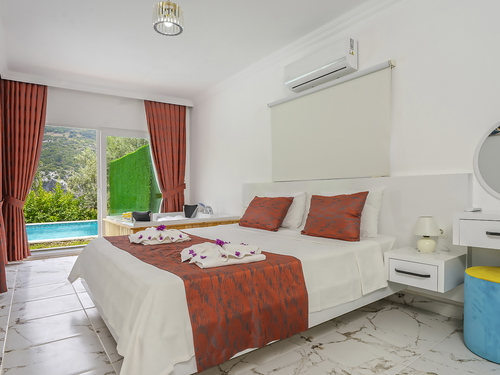  gece  -  Kasım
  | Kalkan İslamlar'da Jakuzili, Muhafazakar Villa: Doğayla İç İçe Tatil